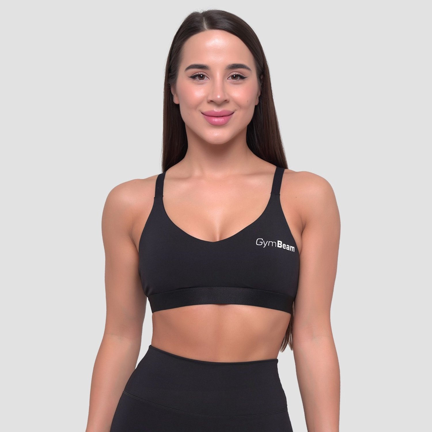 GymBeam Essence String Sportbeha Zwart M