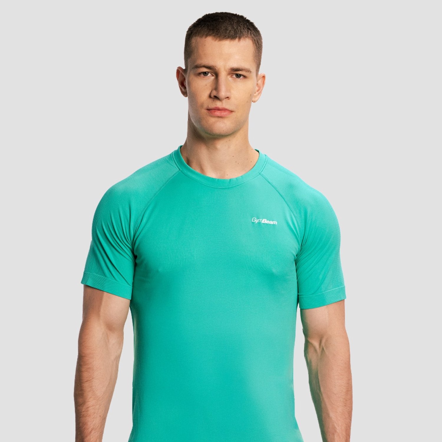 GymBeam Heren Pulse X Hardloop-T-shirt Groen M