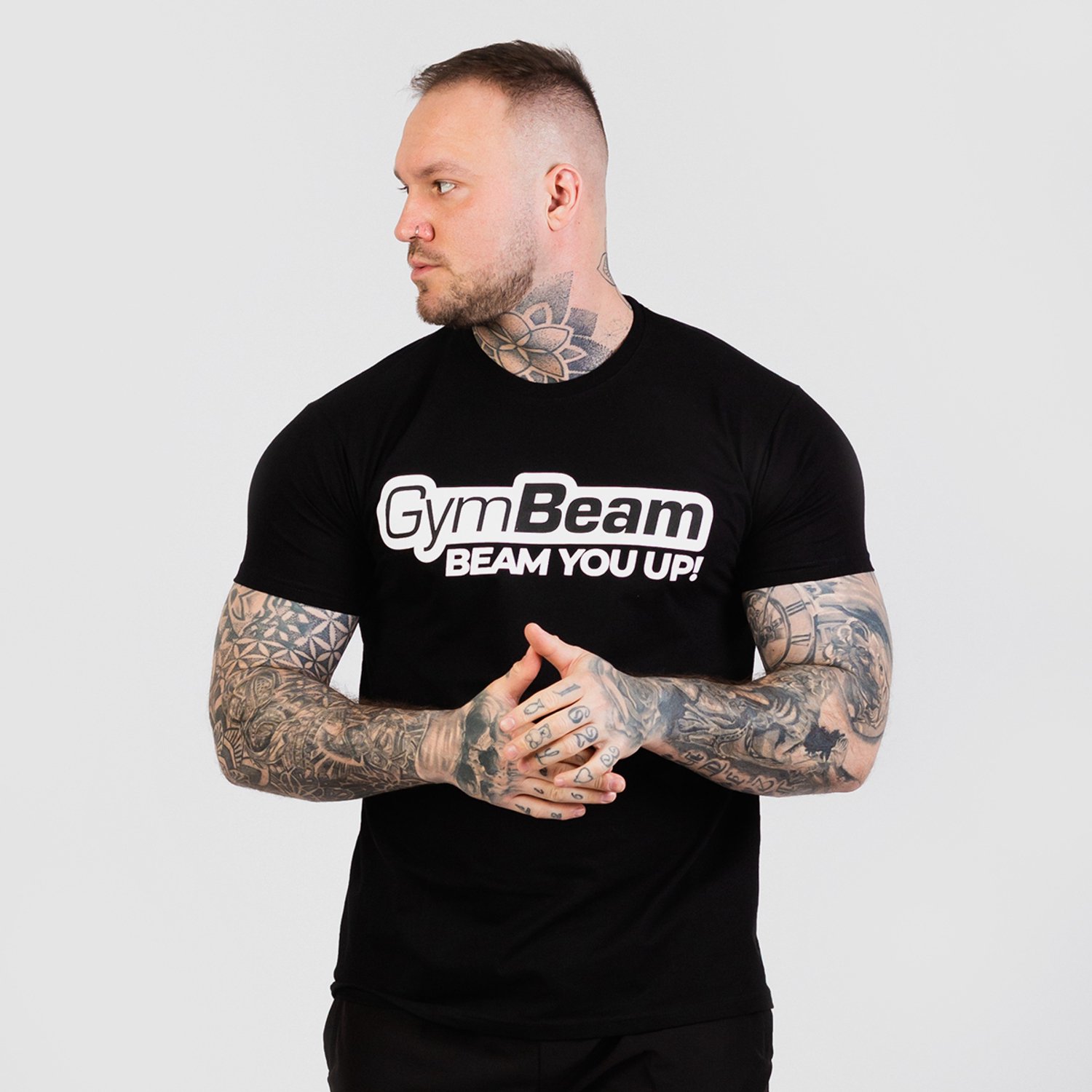 GymBeam Balk T-Shirt Zwart S
