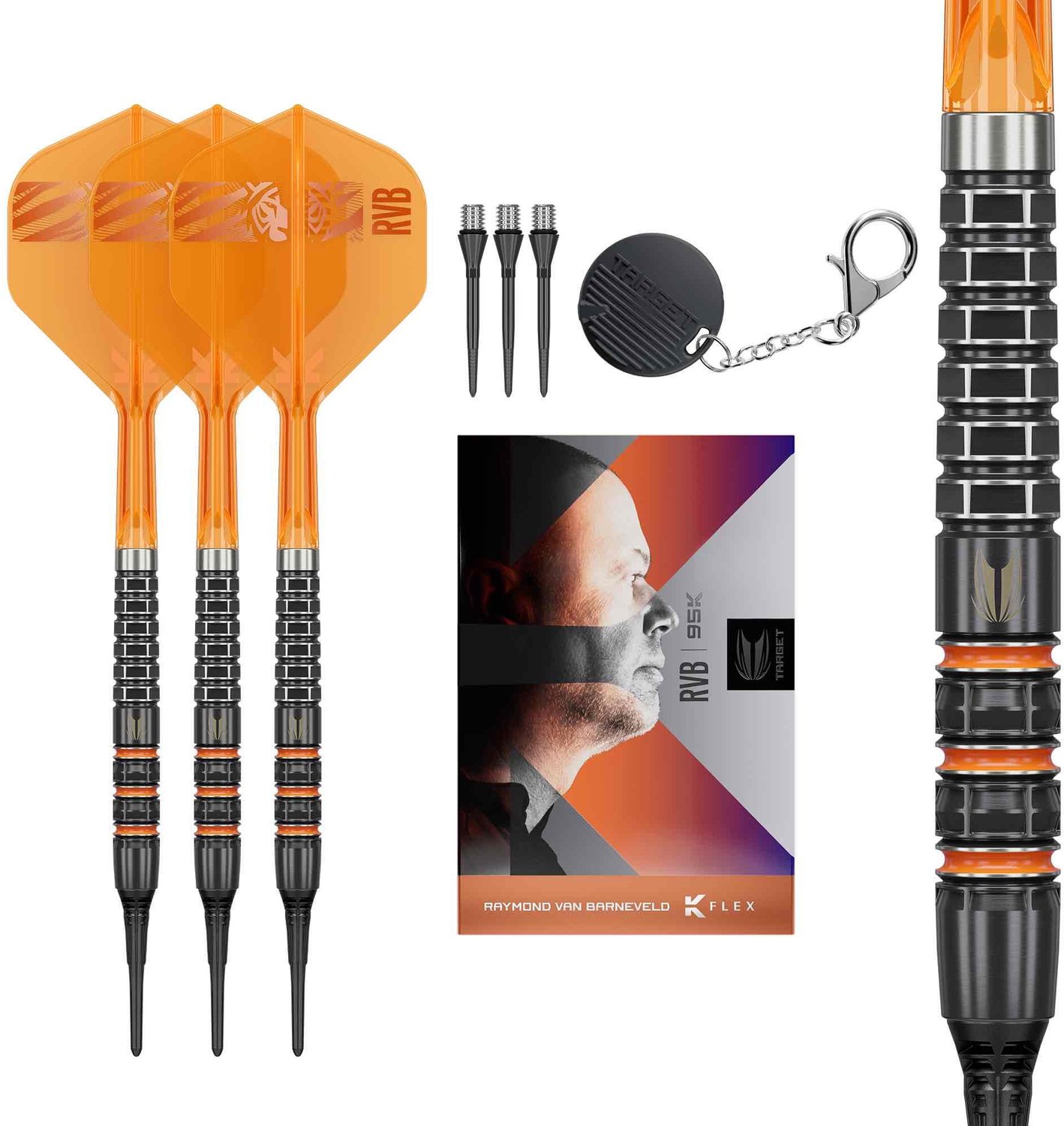 Target Raymond van Barneveld 95K 95% - Soft Tip Darts