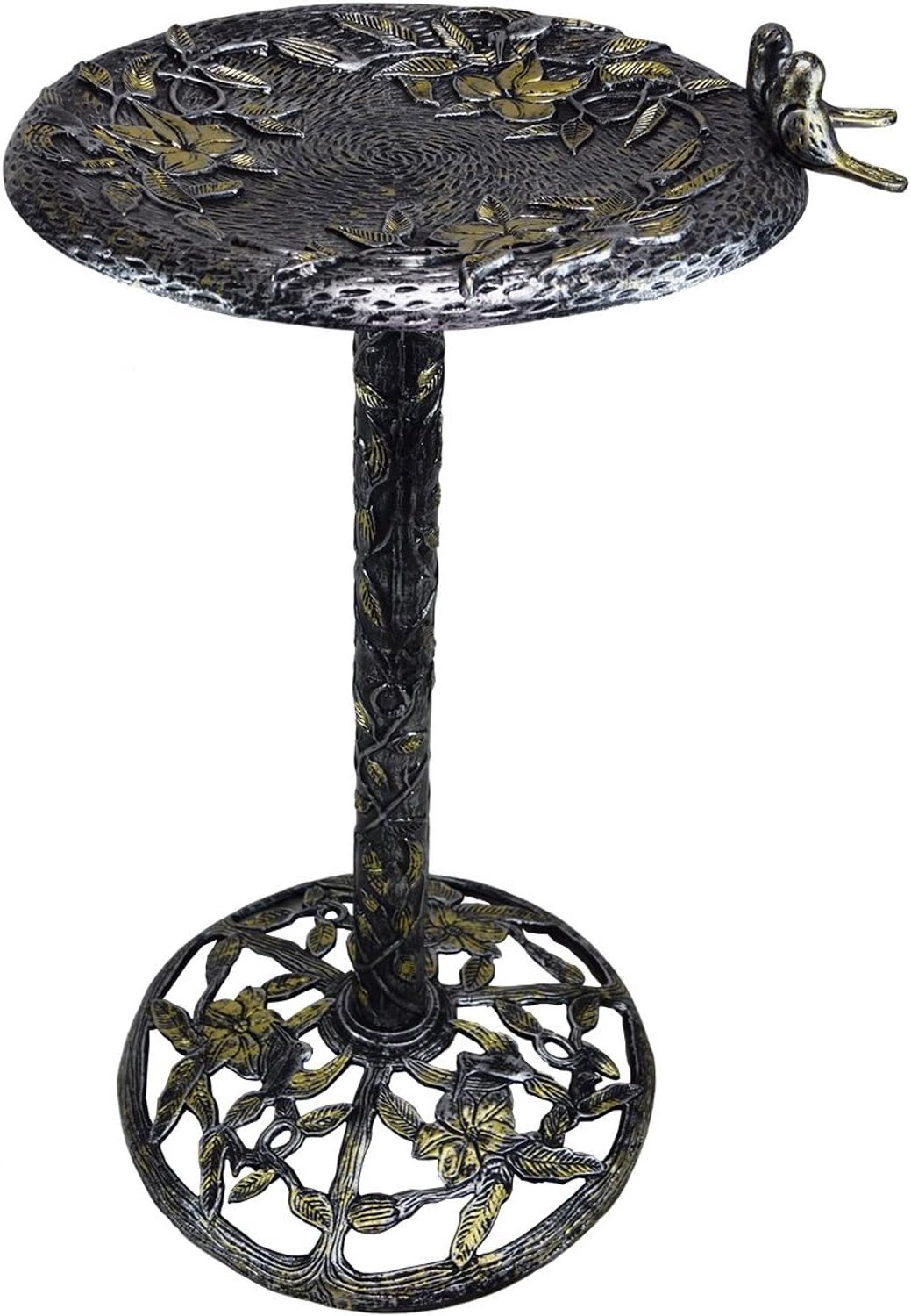 Oakland Living Vogelbad, Zilver, Zwart, Goud, One Size