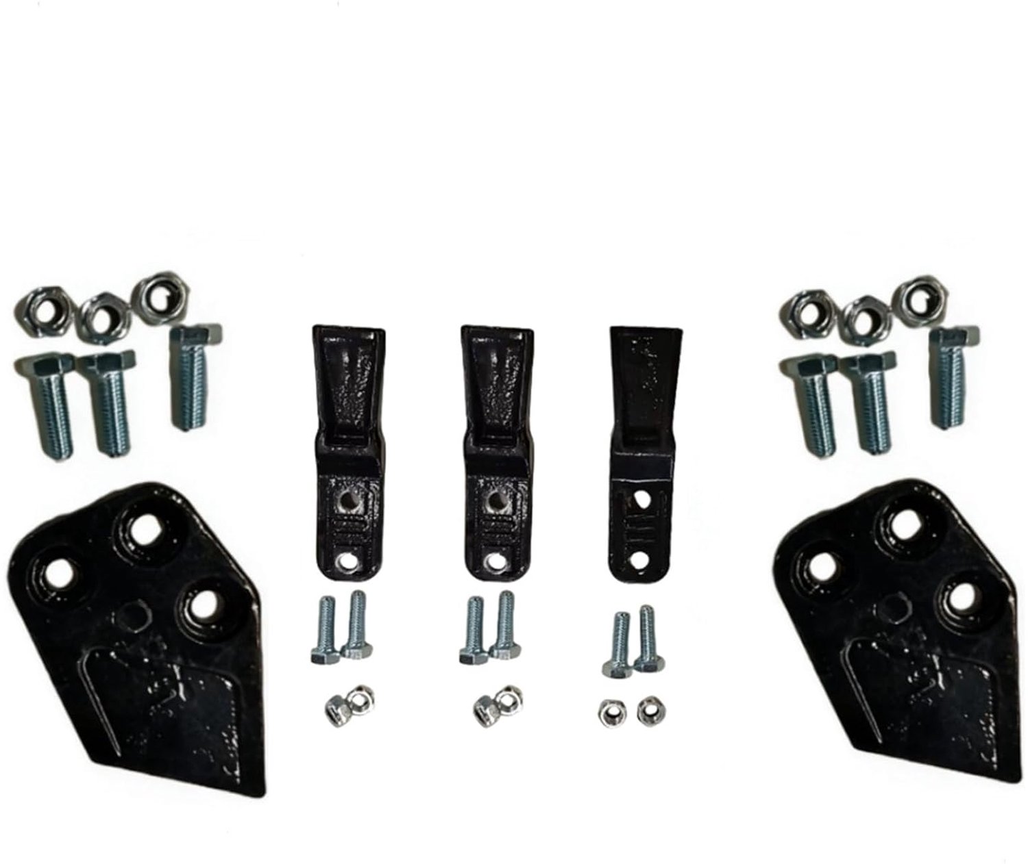 Hyuduo Mini Graafmachine Emmer Tanden Set, 3 Tanden en 2 Zij