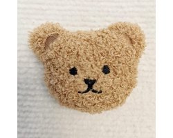 Zachte 3D Fridge Sticker met Geïllustreerde Beren - Schattige Magnetische Maskerhouder voor Thuis en Keuken Decoratie