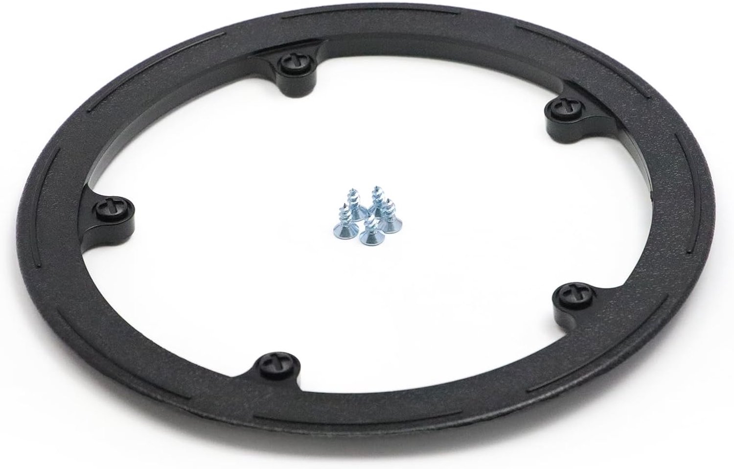Zwarte 5 gaten fiets crankset kettingwiel afdekking universeel 8,3 cm afstand bescherming kettingwiel beschermhoes