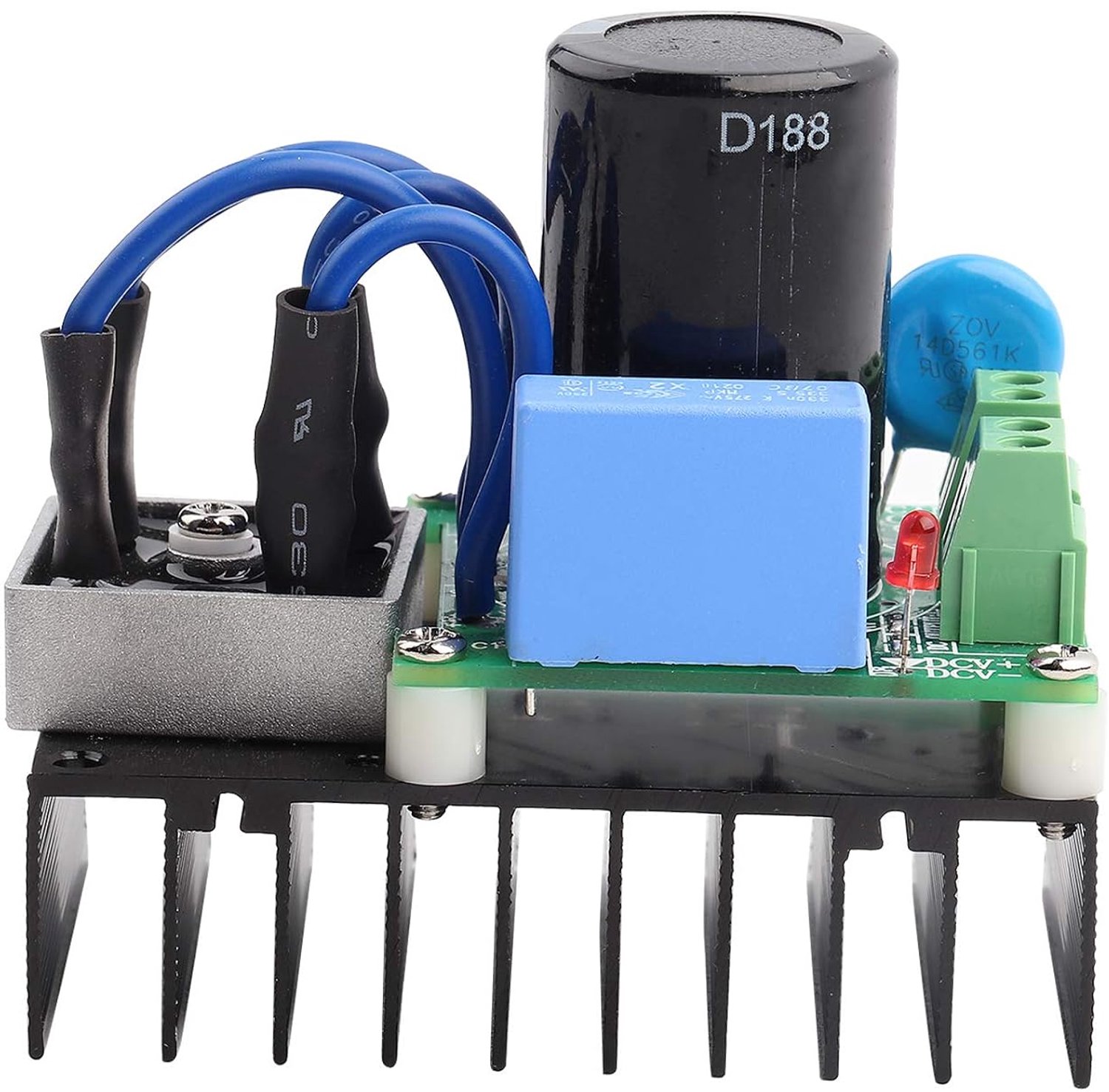 Gelijkrichterkaart, universele stroomverdeler voor meerdere gelijkrichters, 0-220 V AC tot 0-311 V DC