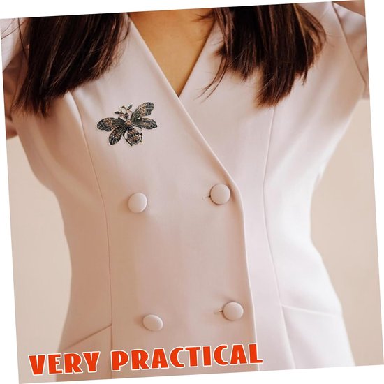 Vintage Bijen Broche Voor Dames Heren Verstelbare Rhinestone Kledingaccessoire Unisex Pin Voor Hoeden Sjaals Casual of Formele Gelegenheden — afbeelding 4