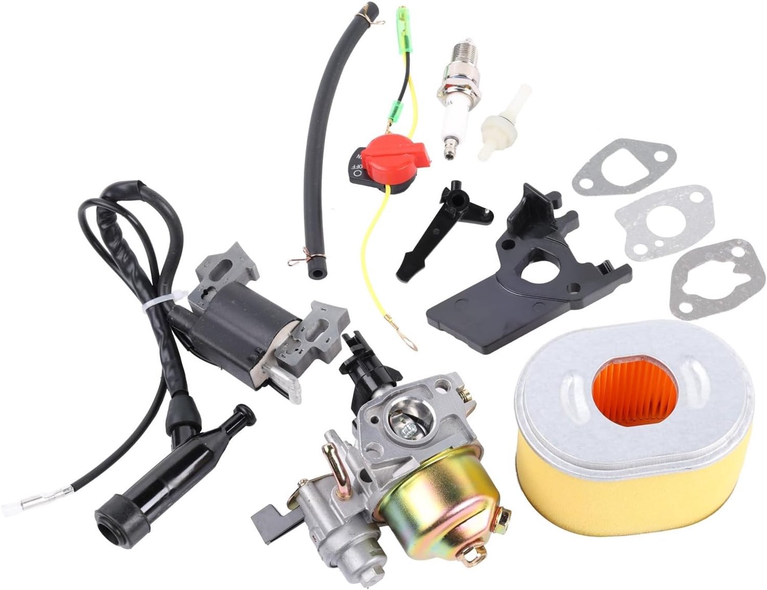 Carburateurset vervangen voor Honda GX120 GX140 GX160 GX168 GX200 5PK 5,5PK 6,5PK Auto-onderdelen onderdeelnr 16100-ZH7-W51, 17210-ZE1-821, 17210-ZE1-505