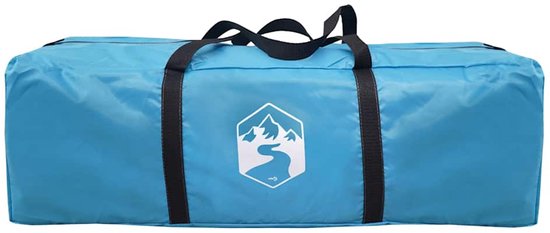 vidaXL - Gezinstent - met - luifel - 6-persoons - waterdicht - blauw van Vidaxl — afbeelding 3