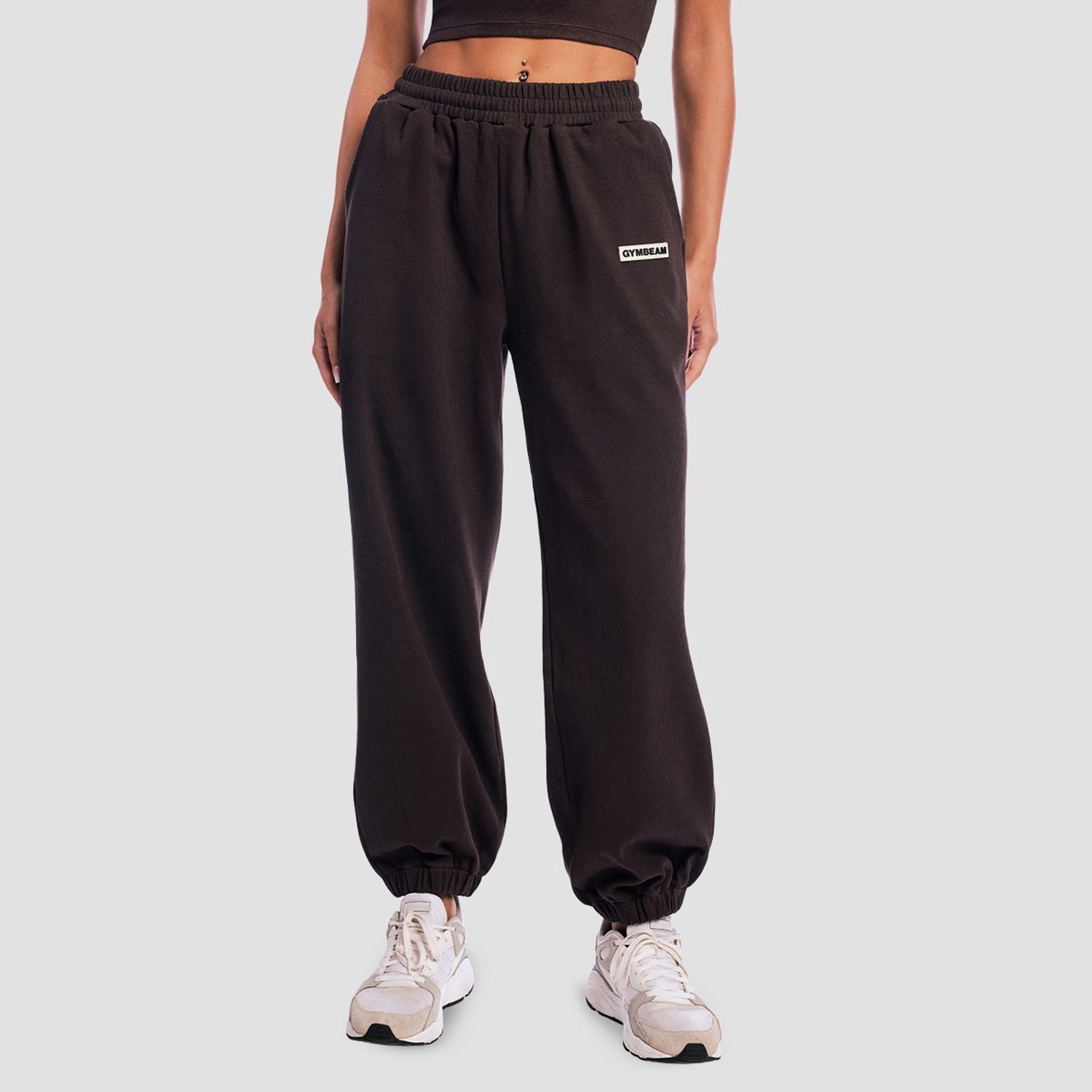 GymBeam Dames Aura Joggers Bruin M