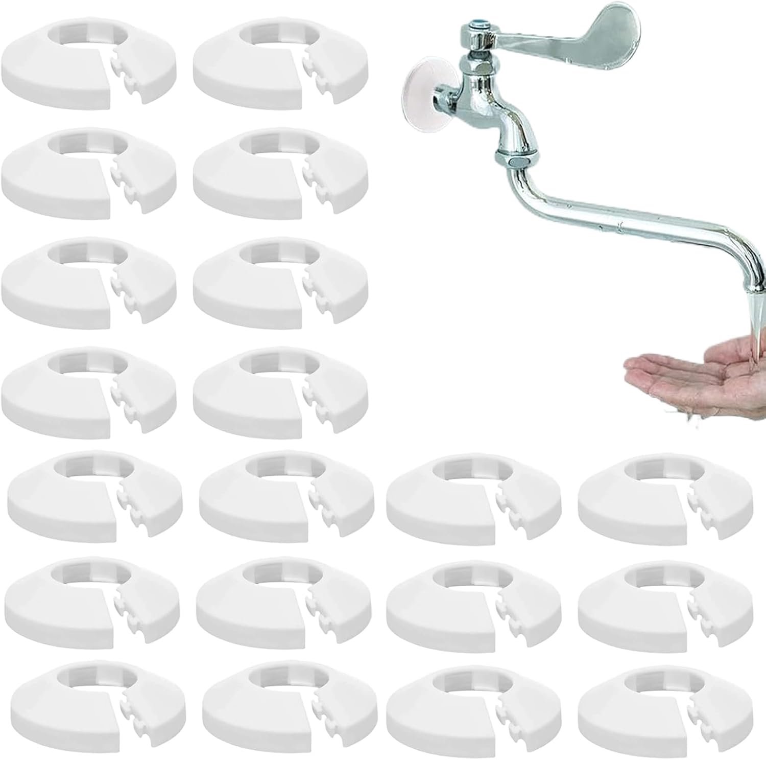 Radiator Beveiligingshoes 20 Stuks Beschermingskragen voor Buizen voor