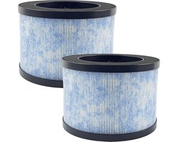 2 stuks H13 HEPA-filters vervangingsfilters voor AROEVE MK01 MK06 Pomoron CONOPU DH-JH01 DH-JH06, ToLife TZ-K1 en Kloudi DH-JH01 luchtreiniger