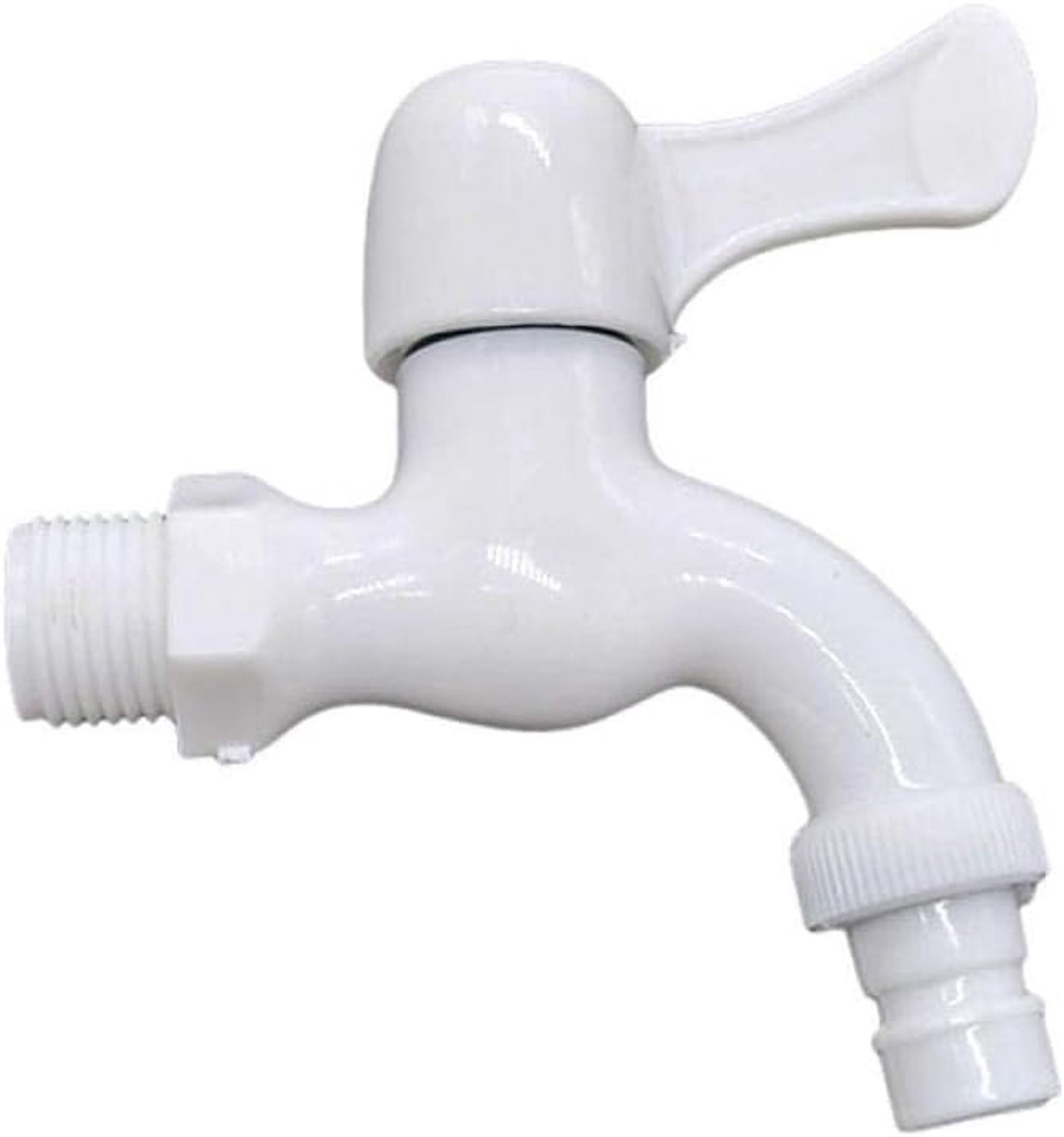 4 punten Kunststof kraan Snelopenende wasmachine Kraanwater Spatwaterdicht water PPR kraan Badkameraccessoires