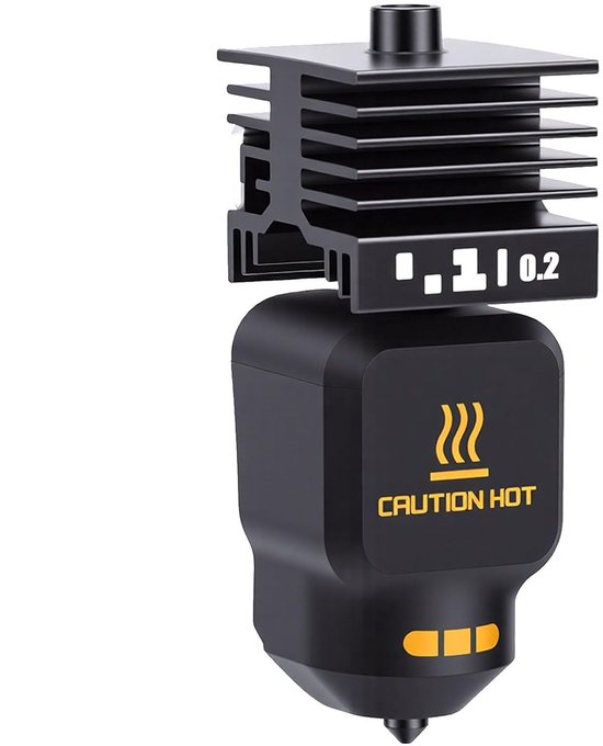 lyrlody Hotend Kit voor Lab P2S, 0,2 Mm Gehard Staal — afbeelding 4