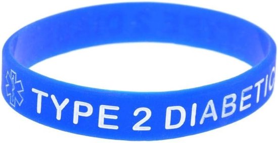Zachte siliconen polsbanden voor diabetes type 2 - 5 stuks - Herinnering, Gezondheid, Comfort — afbeelding 4