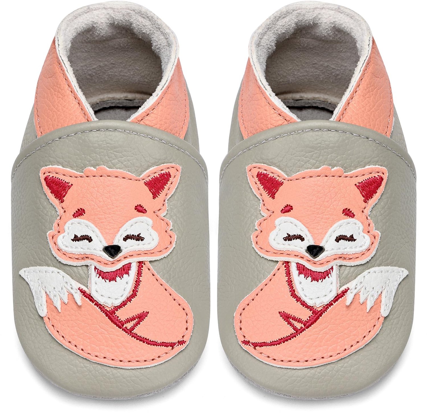 Kruipschoenen baby 0-6 maanden - zacht leer - antislip - ideaal voor binnenhuis gebruik - ShopVlot