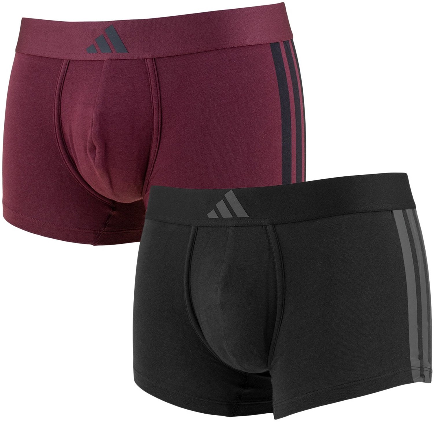 Adidas heren active flex 2P boxers basic stripe & Multicolor