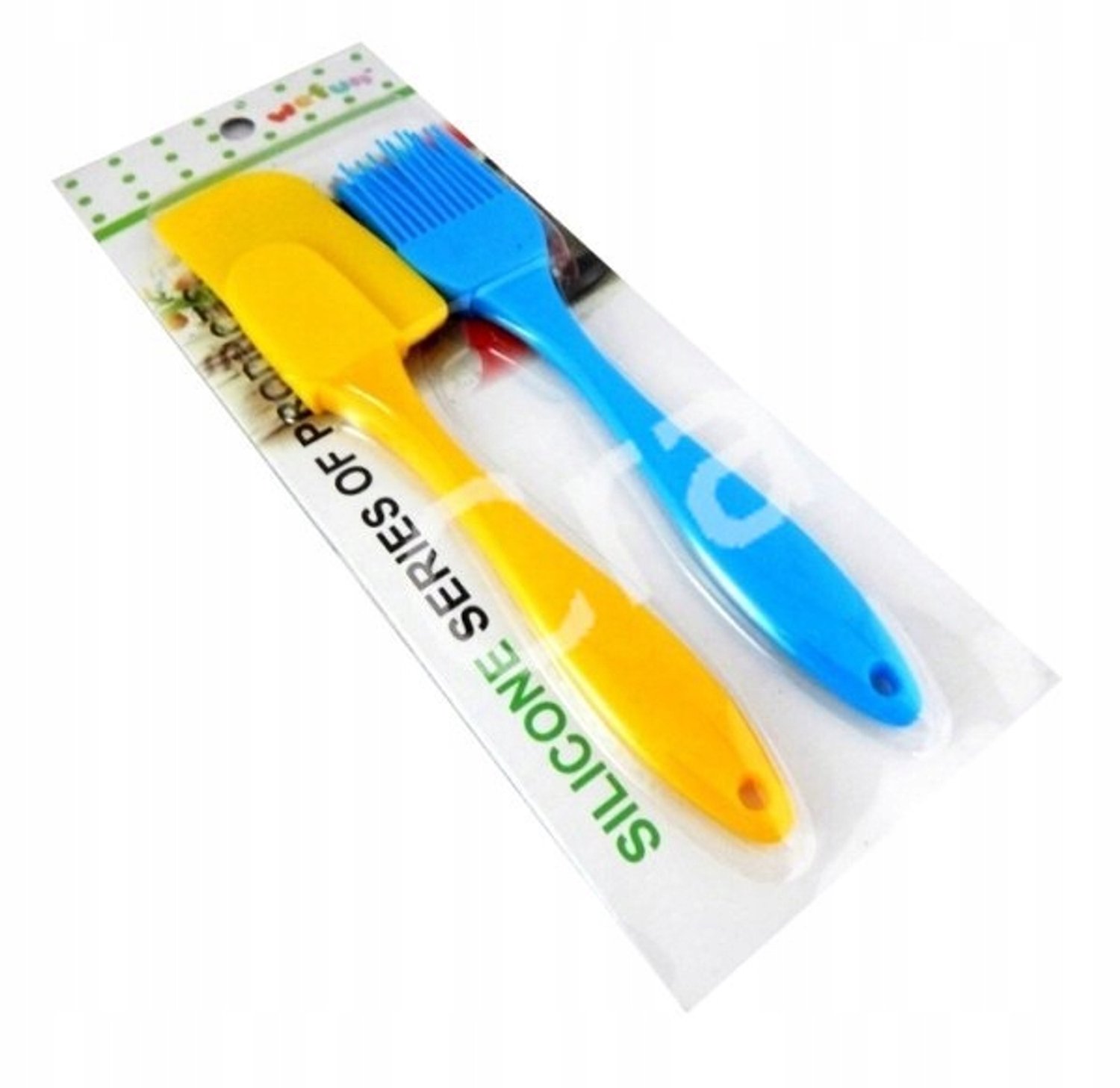 Siliconen spatel en kwast set - Keukenaccessoires