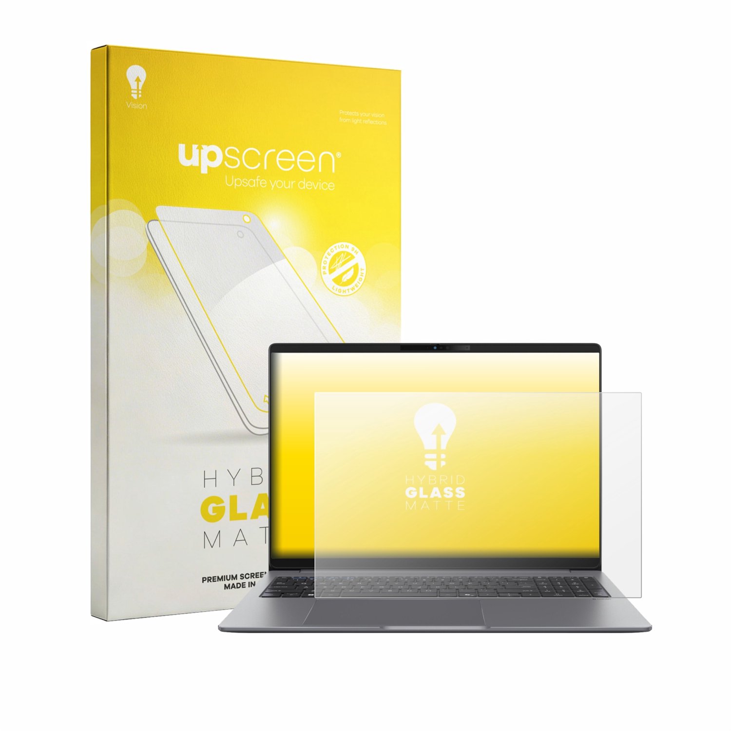 upscreen - Screenprotector voor ASUS ExpertBook P5 G2 P5605 - Folie Beschermfolie Beschermglas matte