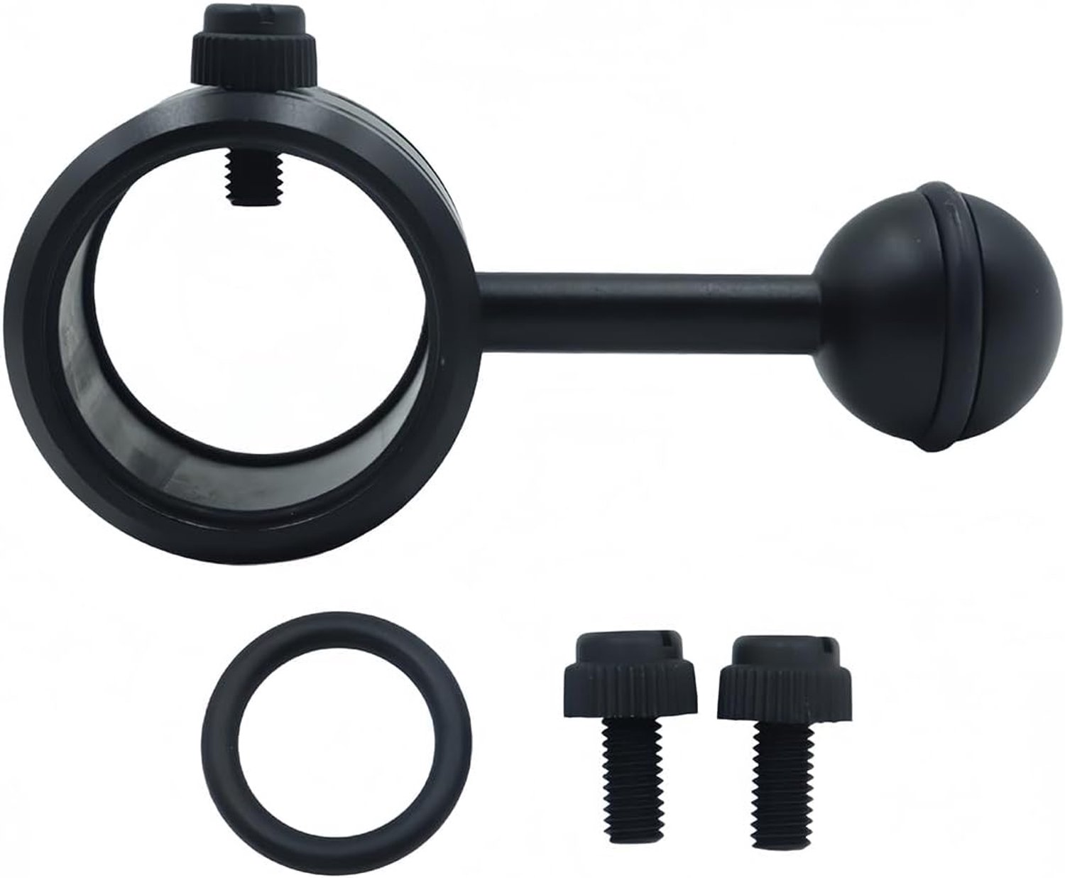 Duiklamp Klem Kogelkop Mount Onderwater Arm Clip Voor Fotografie Video Licht 30-34mm Verstelbaar