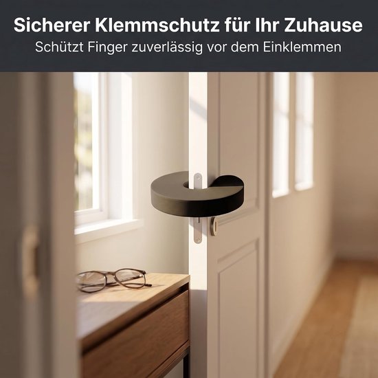 30 stuks klembescherming voor deuren, 93 x 90 x 20 mm, deurstopper, klembescherming, EVA-schuim, klembescherming, zwart, voor deuren, treinen en ramen — afbeelding 3