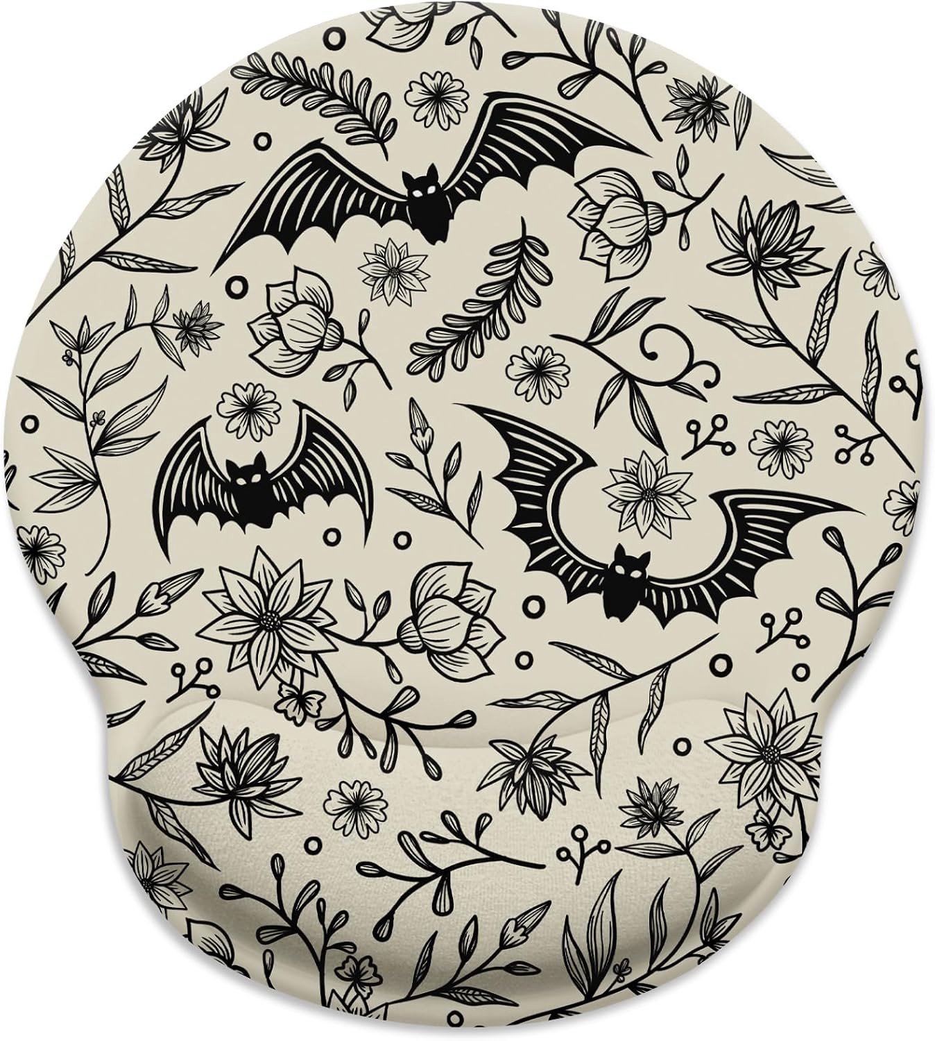 Ergonomische Muismat met Polssteun, Schattige Kat Design, Antislip en Pijnverlichting voor Bureaugebruik