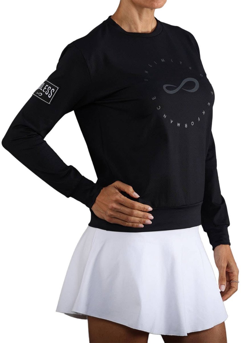 Sudadera Endless Inner Tech 40050 Black Mujer Xs
