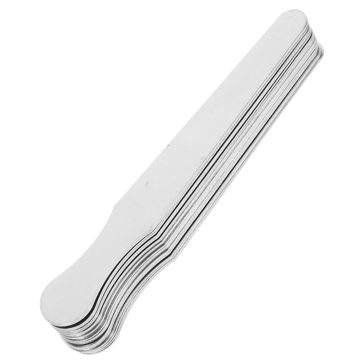Tongspatel, 14 cm, voor medische onderzoeken, 20 stuks, van roestvrij staal, herbruikbaar, veelzijdig mondverzorgingsgereedschap voor volwassenen en knutselwerk thuis