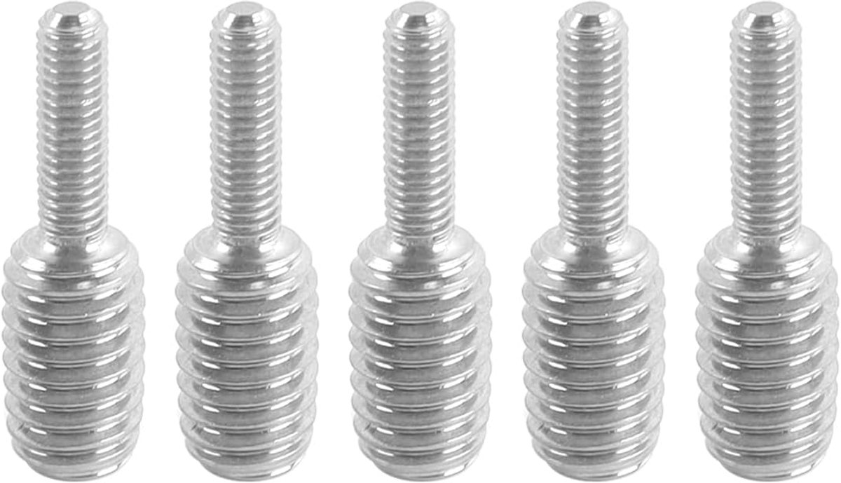 Pakket van 5 M3 × 10 aan M6 × 10 Dubbele Beëindigde Schroefdraad, 304 Roestvrij staaldraad Verminderingsbout, 20mm Lange Schakelaar van de Meubilairhardware