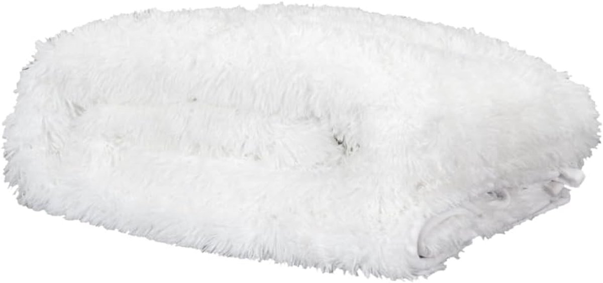 Verzwaringsdeken - 7kg - Bedsprei - 150x200cm - Wit - Faux Fur