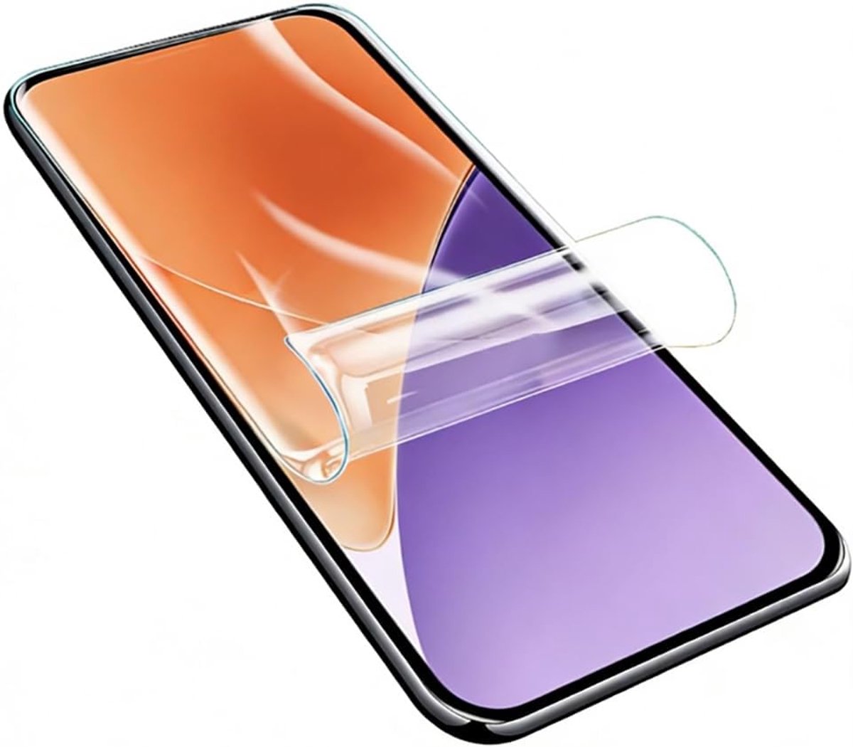 2 stuks hydrogel beschermfolie voor Xiaomi 15, hoge aanraakgevoeligheid, flexibele TPU HD-displaybeschermfolie, vrij van krassen