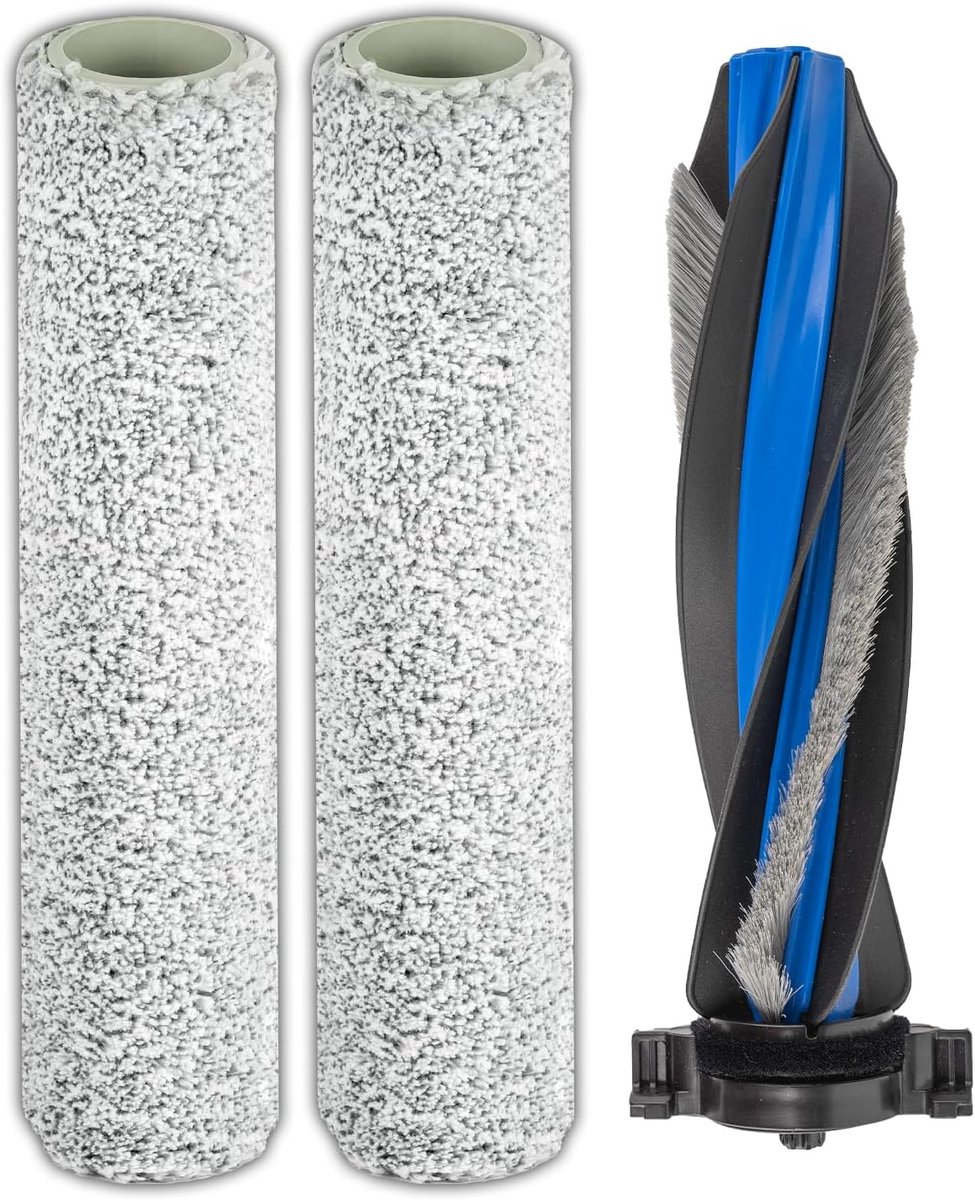 Borstels en roldweilen compatibel met ECOVACS DEEBOT T90 PRO OMNI/X12 OMNICYCLONE Robotstofzuiger, borstelrollers, roller mop