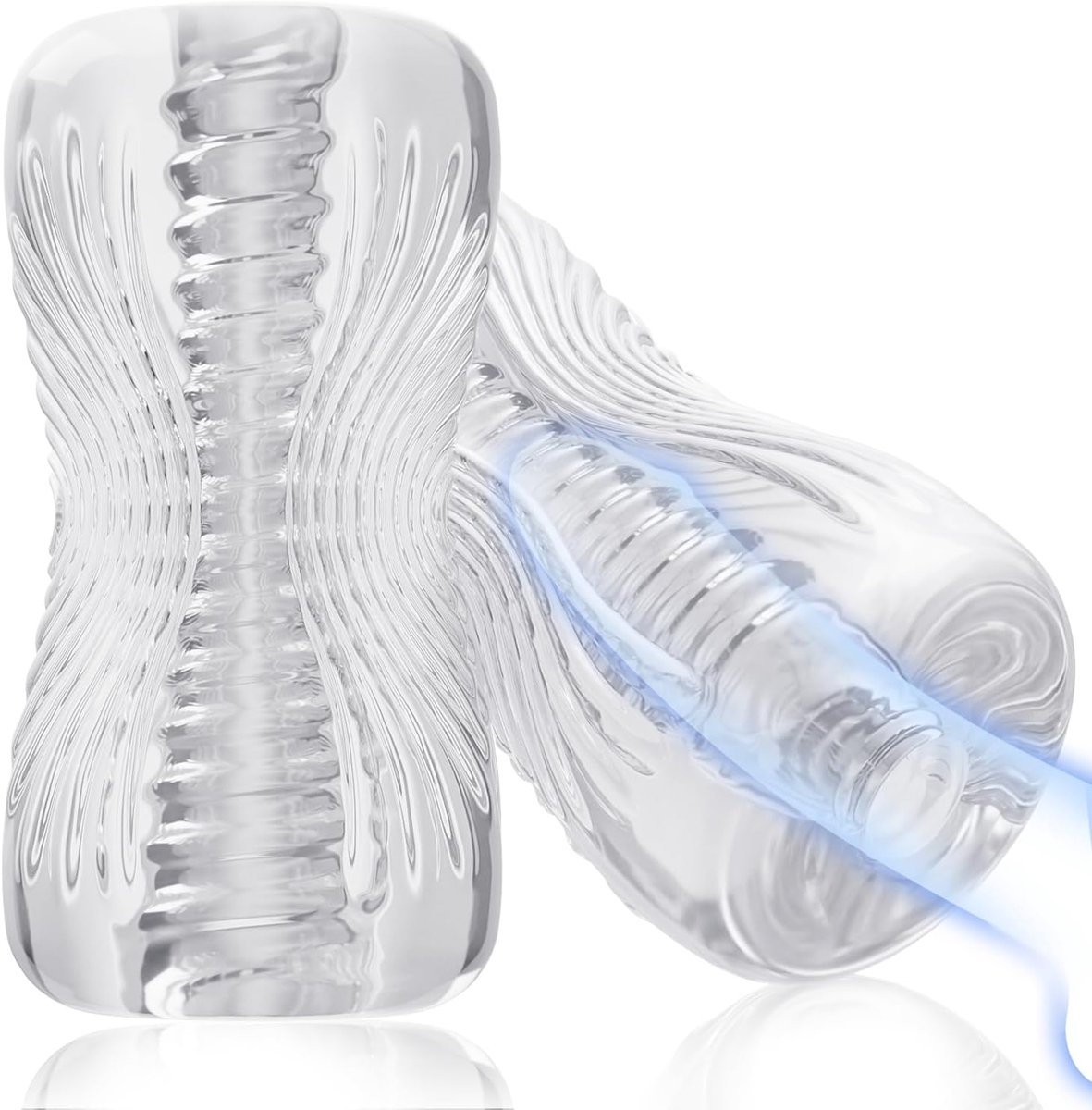 Realistische Masturbator Seksspeeltje voor Mannen Solo, Pocket Pussy Masturbate Man Siliconen Pocket Pussy Masturbators Seksspeeltje Blowjob Realistisch Groot met 3D Vagina Anus Pussy Toy