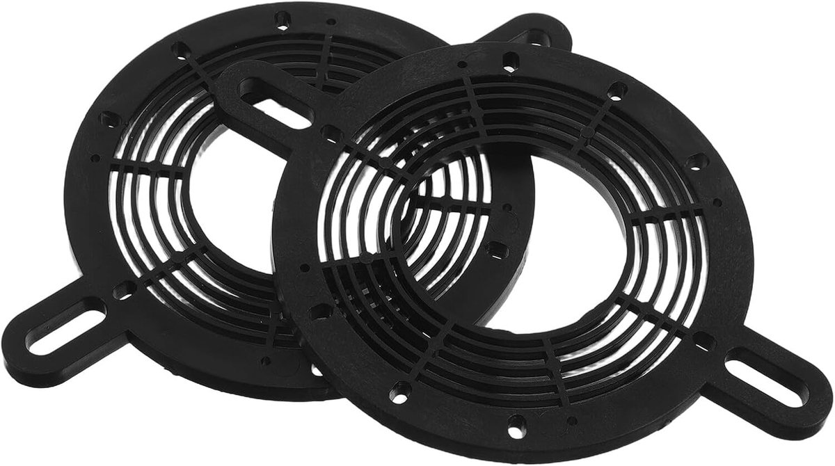 2 Stuks Universele Auto Speaker Adapter Spacer Ringen Kunststof Montagebeugel voor Subwoofer Trillingdempend Eenvoudig Te Installeren voor Verbeterde Geluidskwaliteit