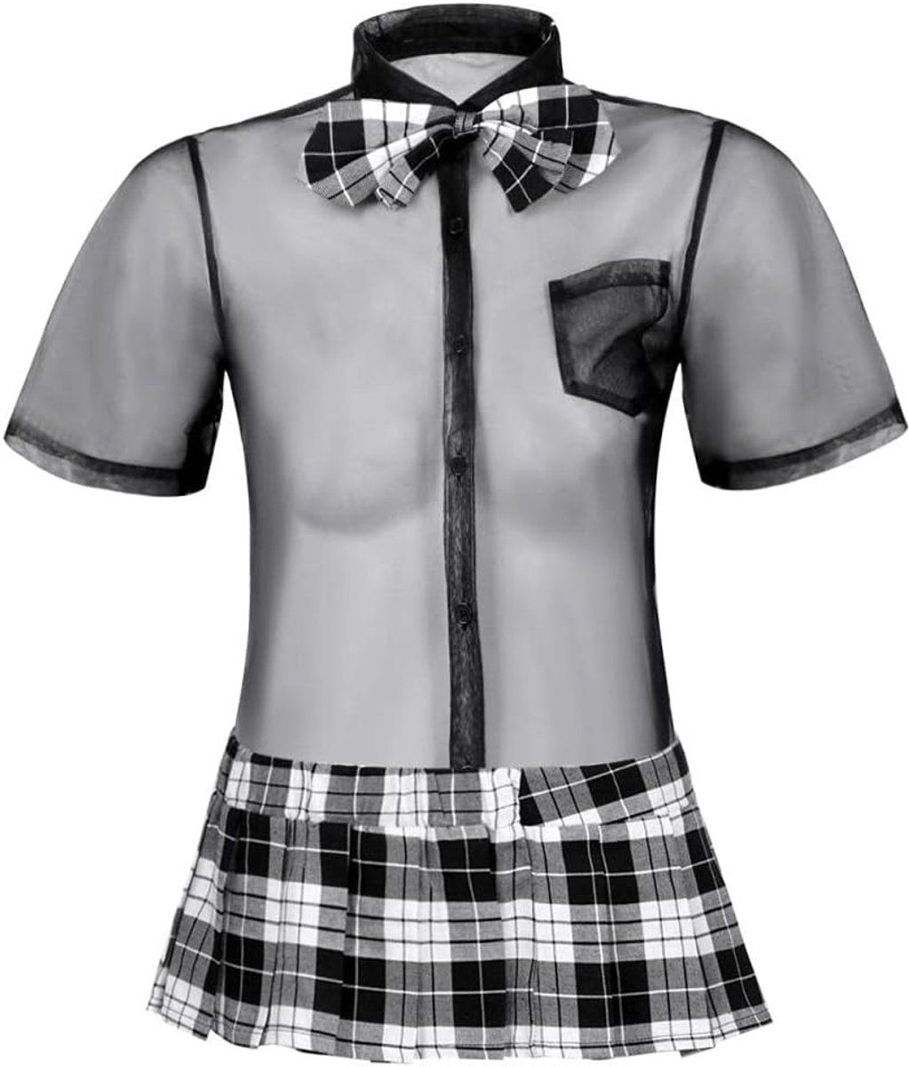 Lingerie & ondergoed Vrouwen Kostuum Uniform Rokken Erotische Sexy Lingerie Kostuums