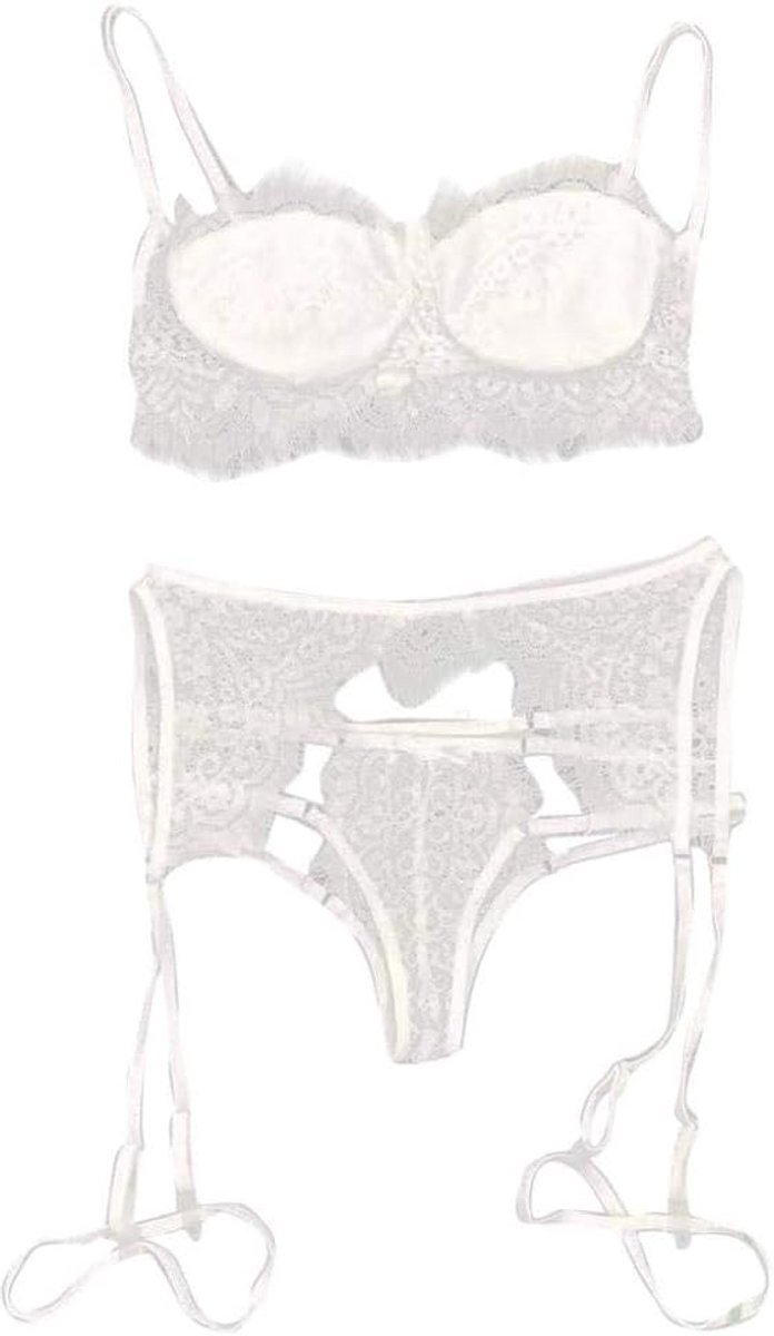 Sexy dames erotische lingerie Sexy kanten dames kanten ondergoed