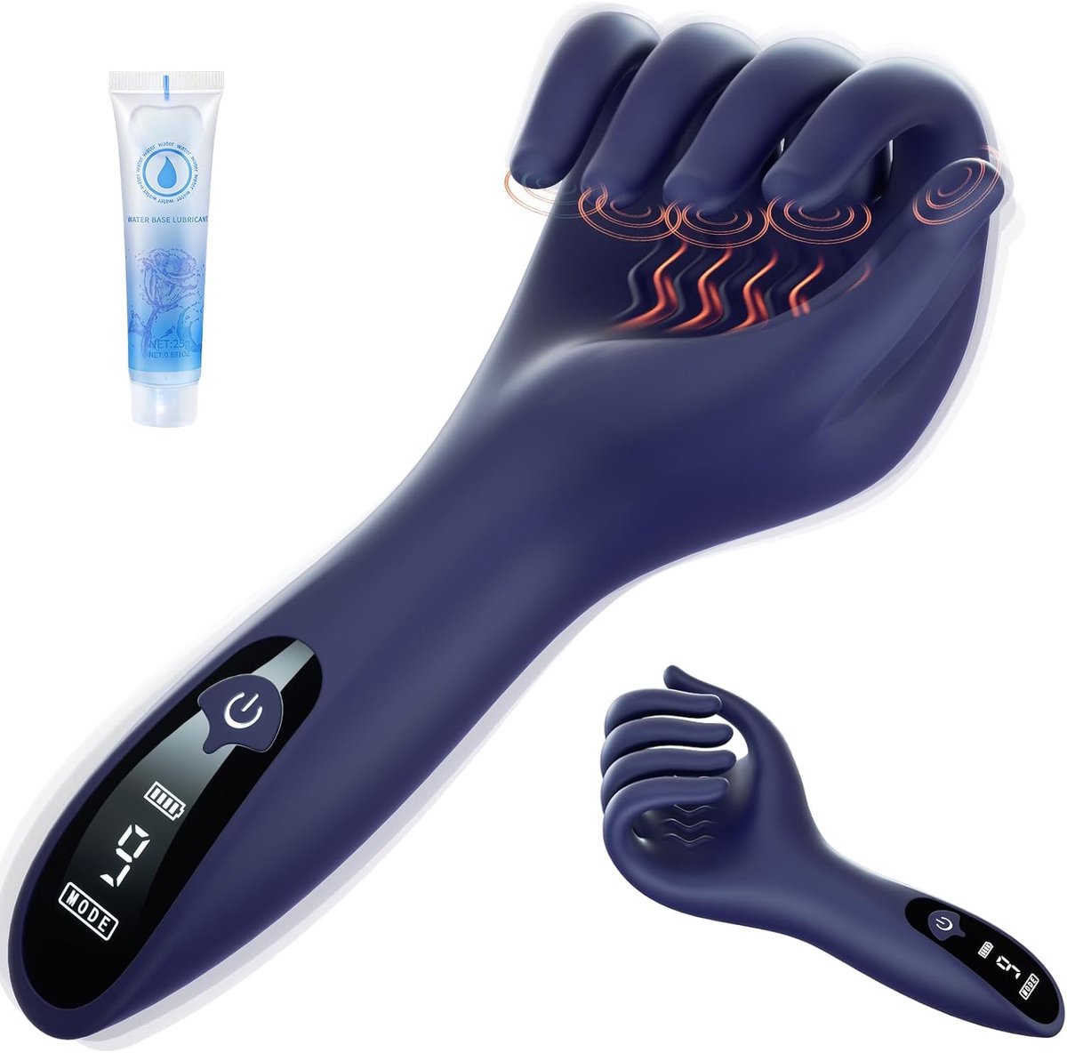 Seksspeeltjes voor Mannen Paren - Masturberen voor Mannen Penis Trainer Eikel Stimulatie met 9 Vibraties & LCD Display, Masturbator Vibrator Sets voor Mannen Seksspeeltjes