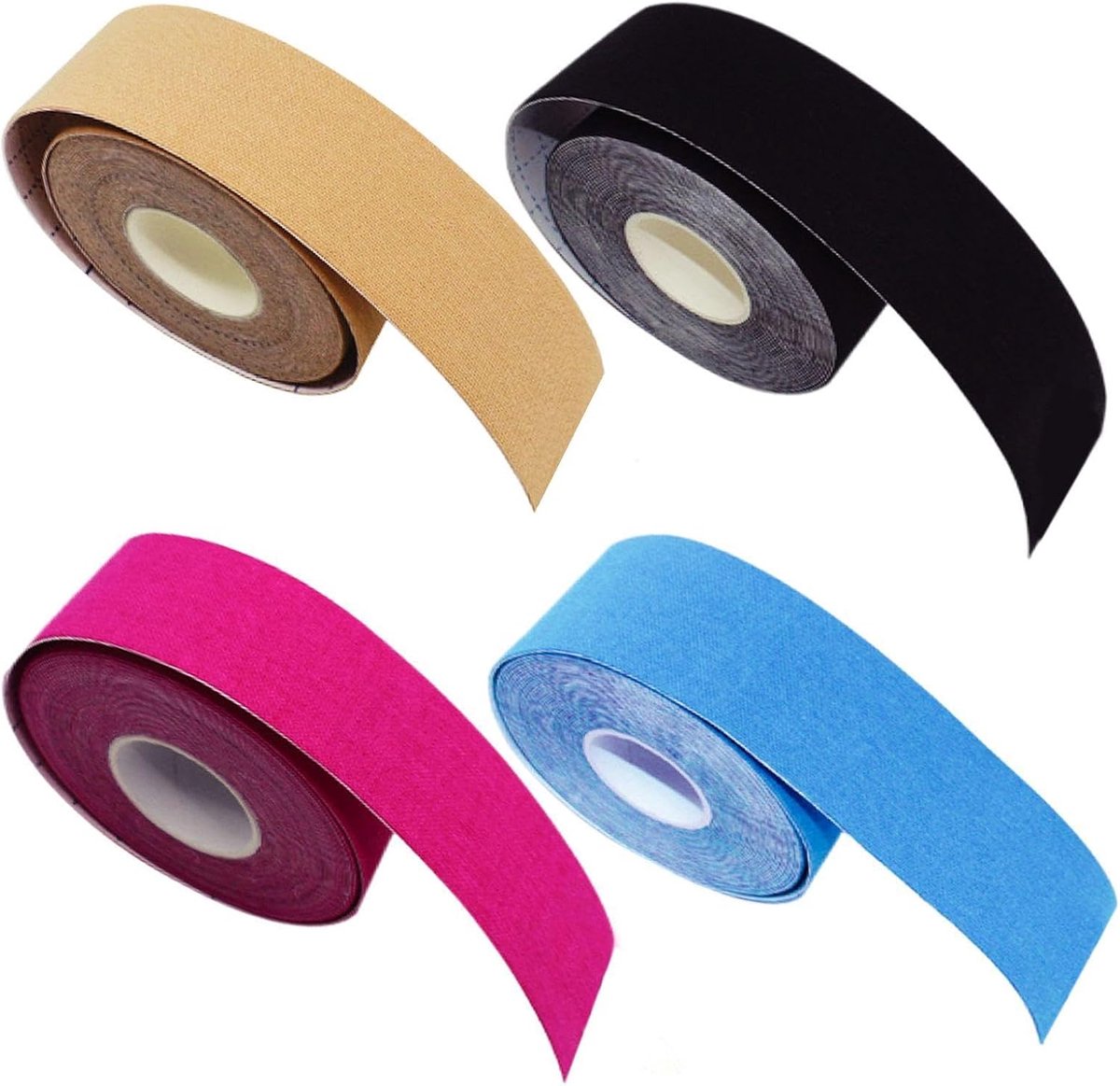 4 Stuks Multi-Kleuren Spierpatch, Stambandpleister, Rennende Beschermende Patch, Geschikt Voor Handen, Benen, Taille En Schouders.
