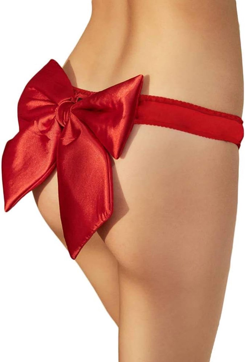 Kleding Sexy strikslipje voor dames Lingerie Ademende stringkostuums