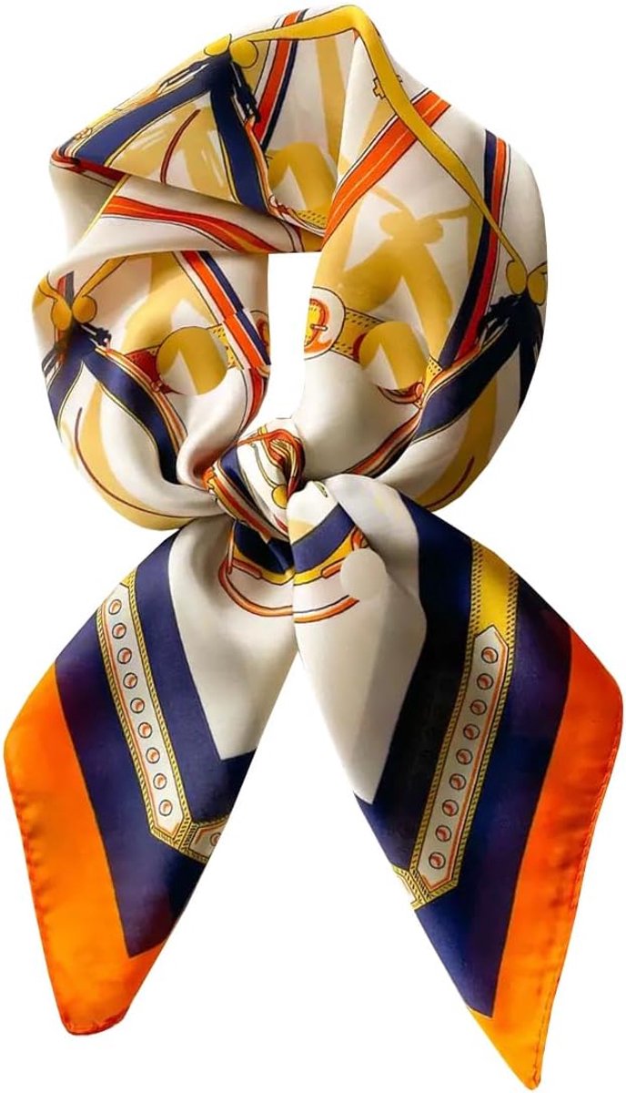 Zijde hoofddoek accessoires polyester sjaals stola en sjaals