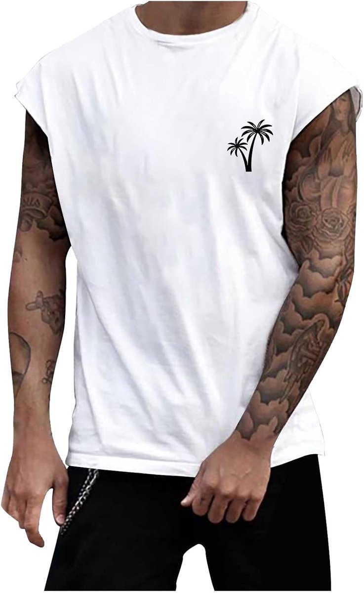 Sportshirt voor heren, losse maat, modieus, zomer