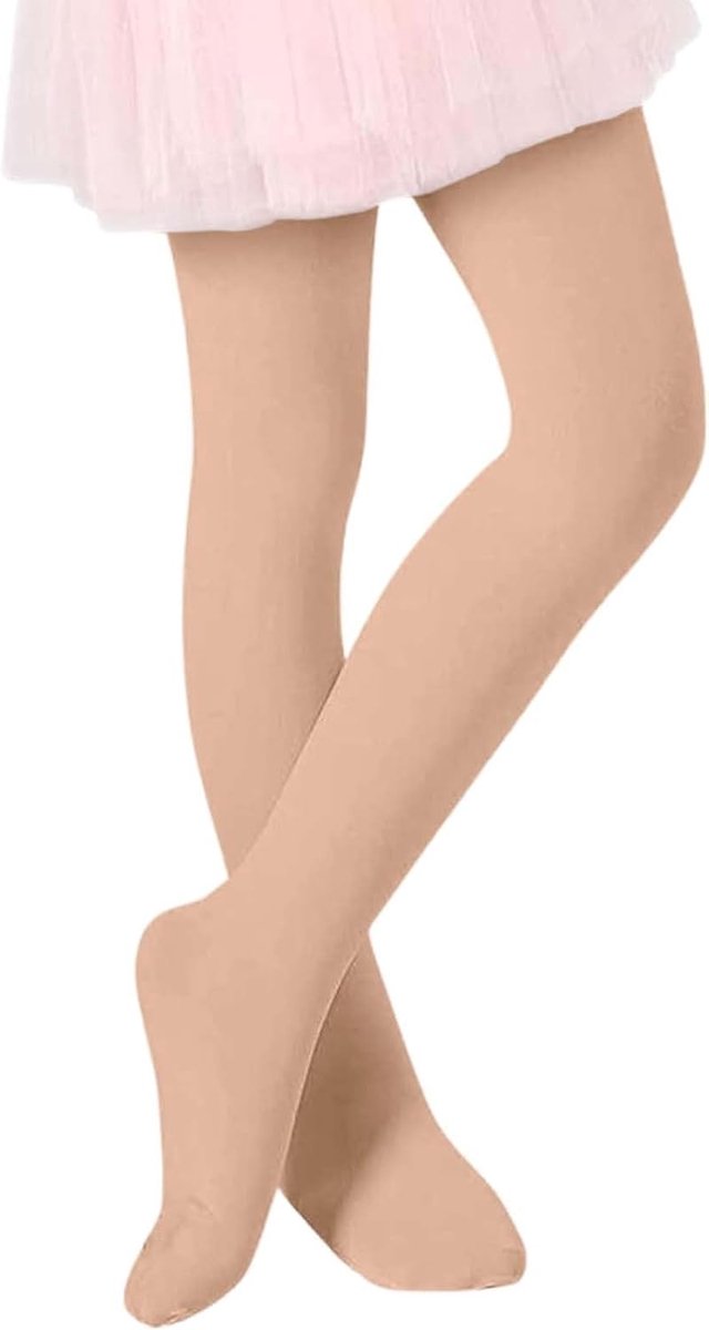Panty voor dans, ballet, meisjes, kinderen, zacht, rekbaar, comfortabel, ondoorzichtig, klassiek, gymnastiek, elastisch, microvezel, ademend, effen, dagelijks gebruik, licht, A27