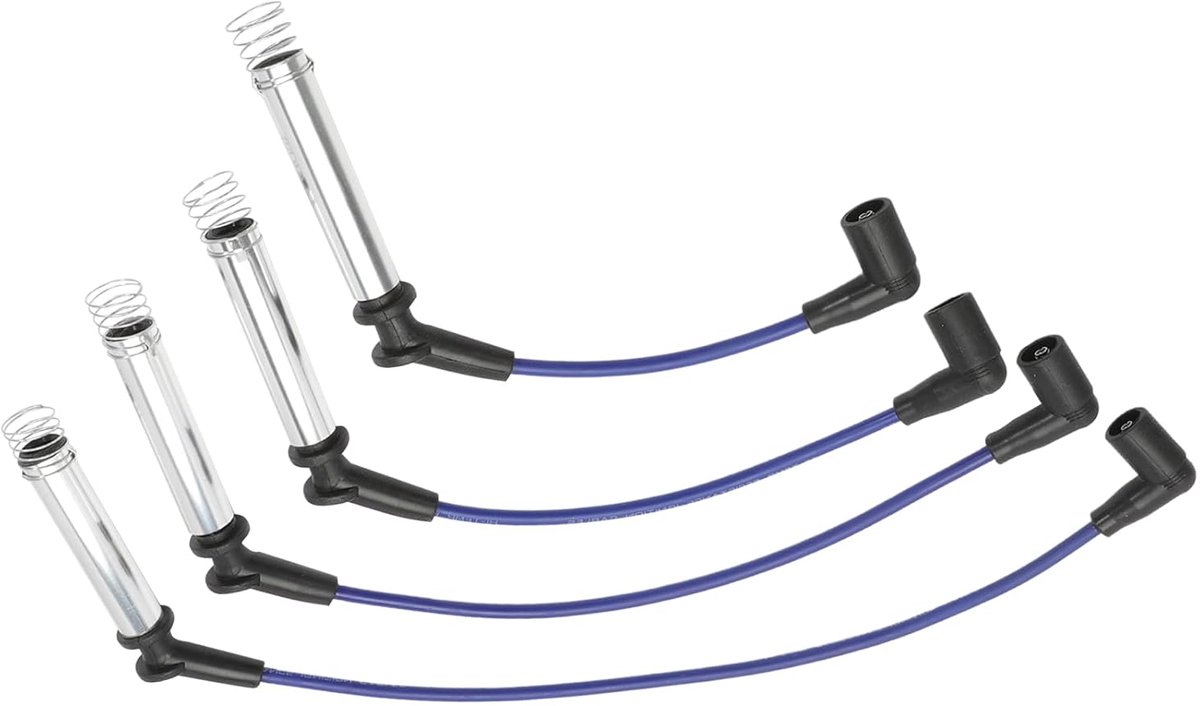4-Piece Ignition Cable Set Ignition Cable for Fiesta V Van Street KA, Ignition Cable Ignition Cable Set - ShopVlot