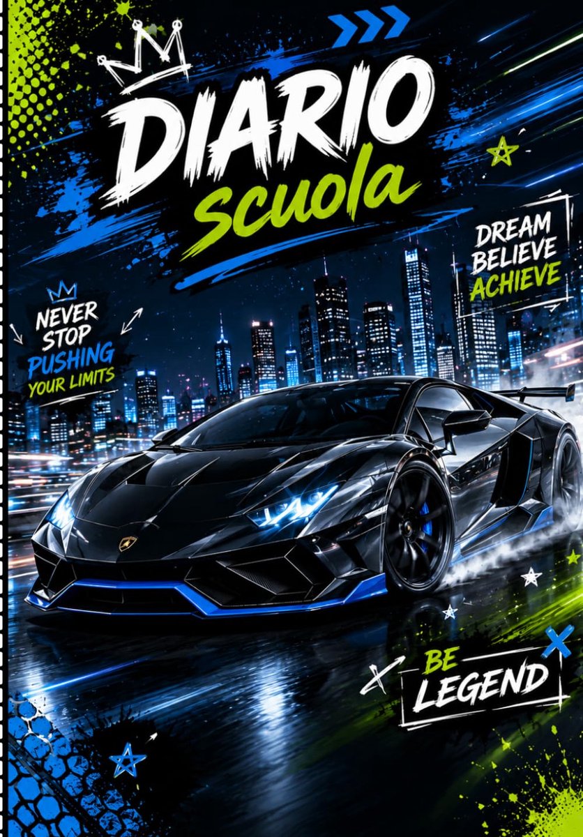 Schoolagenda 2026 2027 middelbare schooljongen - Luxe auto's: A5 wekelijkse schoolagenda - ShopVlot