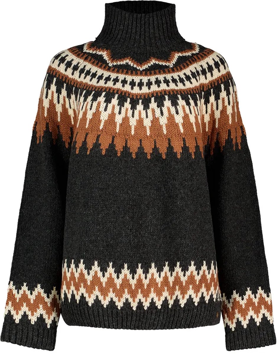 Superdry Fairisle Coltrui Dames Sweaters Charcoal Marl
