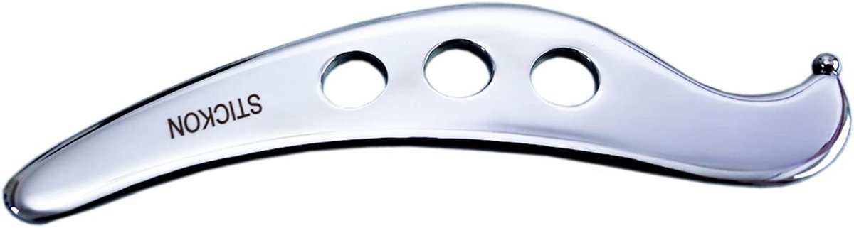 JustSun Gua Sha Scraper Soft Tissue Massage Tool Stainless Steel IASTM Tool for SPA Acupuncture Therapy Reduction - ShopVlot