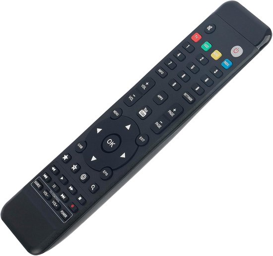 AULCMEET Replacement Remote Control Compatible with Red Line Goldenbox Full HD Satellite Receiver RedLine 7, Red 360 - ShopVlot — afbeelding 3
