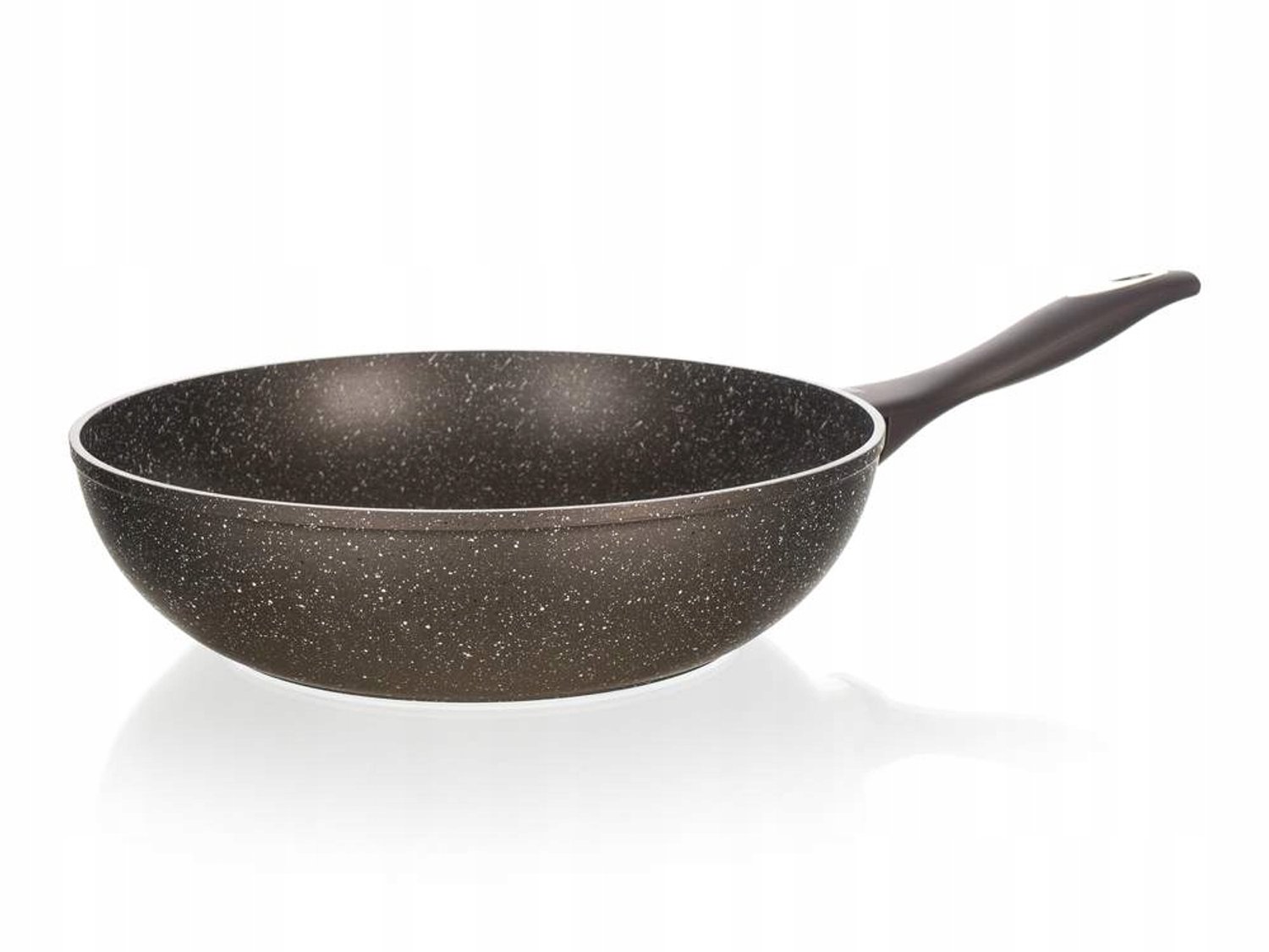 Wok Pan 28cm Diep Bruin Graniet Anti-aanbak Inductie