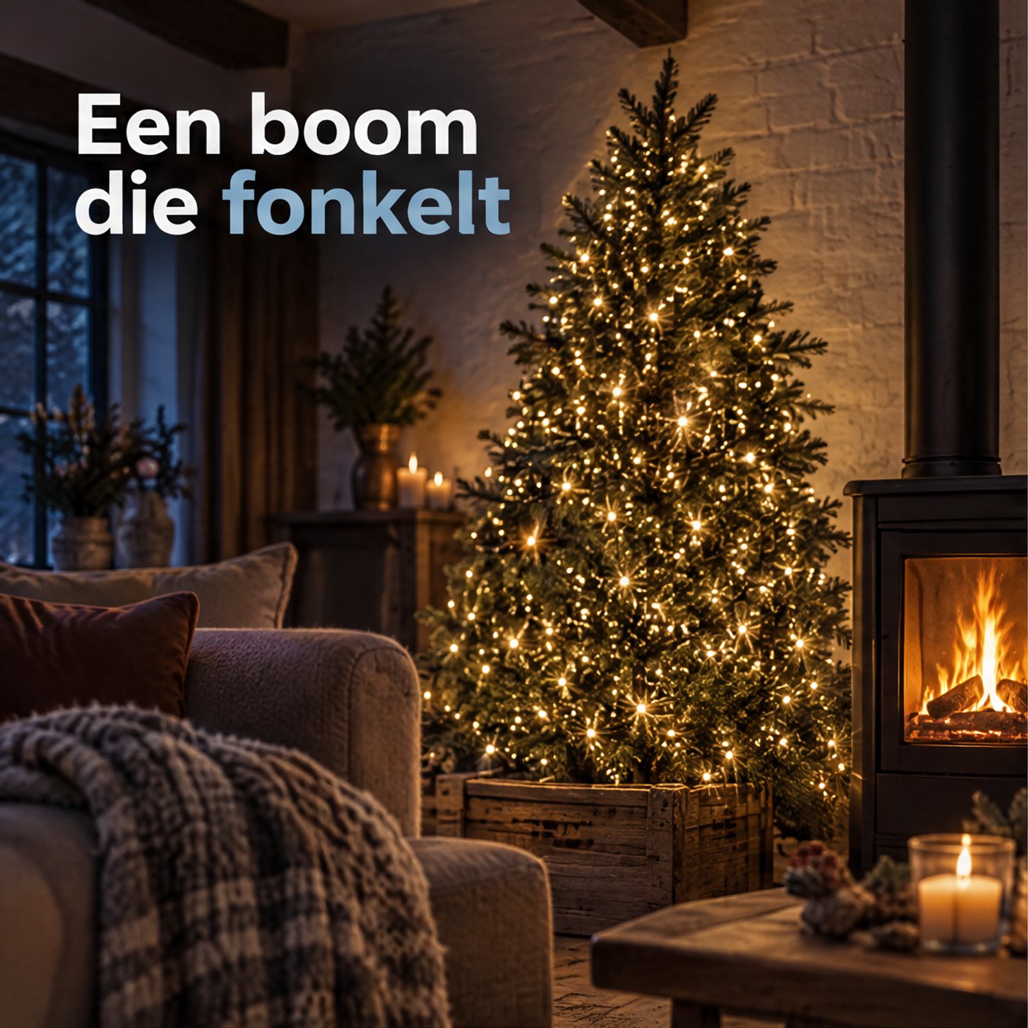 Cheqo® Kerstverlichting Twinkle 960 LED - 15 Meter - Warm Wit - Kerstboomverlichting - Kerstlampjes - Lichtsnoer - Feestverlichting - voor Binnen en Buiten - Sfeerverlichting met Timer - Lichtslinger - Fairy Lights - Kerstdecoratie – foto 2