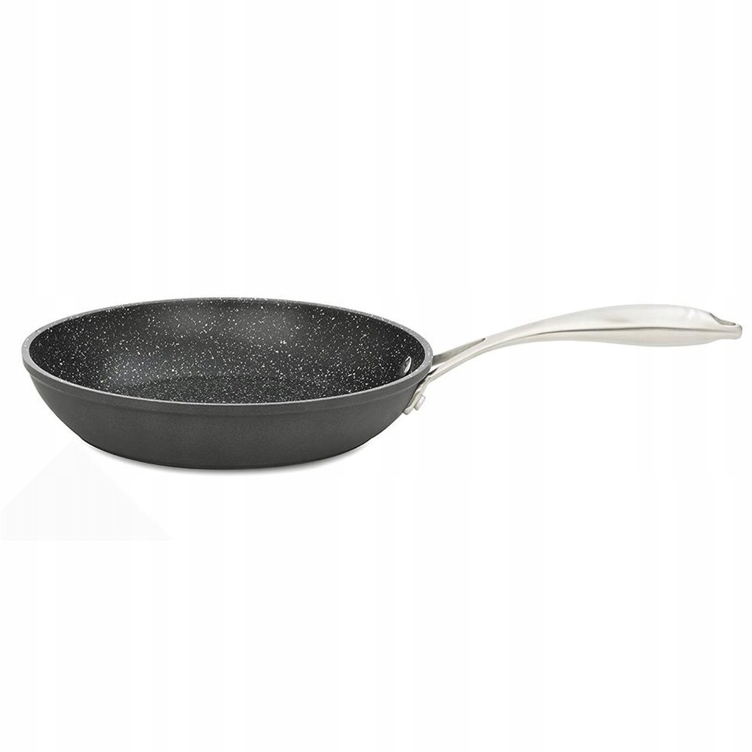 CM Designa Koekenpan 28 cm Granietlook - Zwart/Zilver