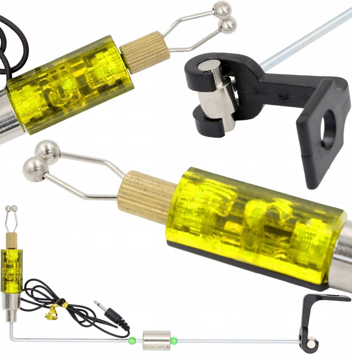 Neco Elektronische Swinger met LED - Geel
